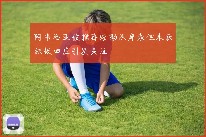 阿韦洛亚被推荐给勒沃库森但未获积极回应引发关注